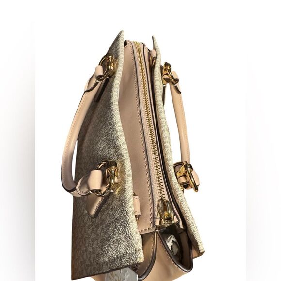 MICHAEL Michael Kors Marilyn Blush Medium Satchel - Picture 8 of 11